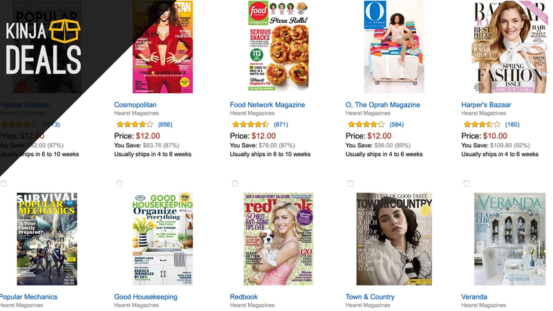 Illustration for article titled Saturday's Best Deals: Cuisinart Kitchen Gear, Rainfall Shower Head, and More